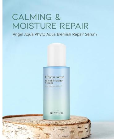 BEYOND Phyto Aqua Repair Face Serum - Vegan Korean Skincare for Clear & Hydrated Skin with Hyaluronic Acid & Niacinamide | 1.35 fl oz - Buy Online on GoSupps.com