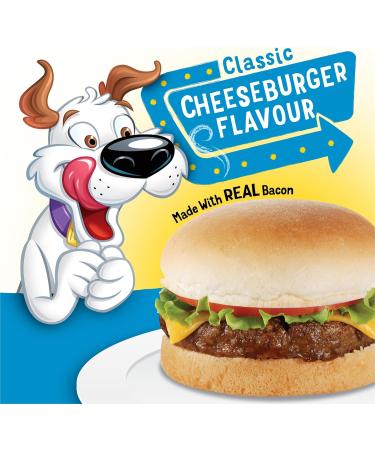 Beggin' Chew-rific Dog Treats Bacon and Cheese - 850 g Pouch (1 Pack) & Beggin' Strips Dog Treats Cheeseburger - 708 g Pouch (1 Pack) - Buy Online on GoSupps.com