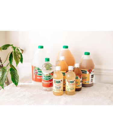 White House Organic Apple Cider Vinegar Shots Raw Unfiltered 2oz (Pack of 24) - On the Go Convenience - Buy Online on GoSupps.com