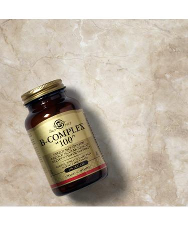 Solgar B-Complex 100 - 250 Tablets | Premium Energy & Stress Support - Buy Online on GoSupps.com