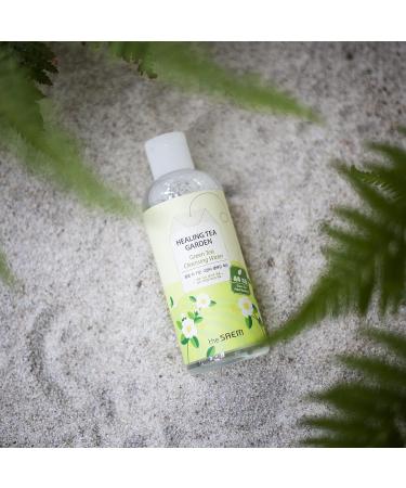 the SAEM Healing Tea Garden Green Tea Cleansing Water 300ml - No Wash AHA Cleanser for Skin Purifying - Buy Online on GoSupps.com
