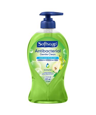 Softsoap Antibacterial Liquid Hand Soap Pump Gentle Clean Sparkling Pear 11.25 Fl Oz Pear 11.25 Fl Oz (Pack of 1) - Buy Online on GoSupps.com