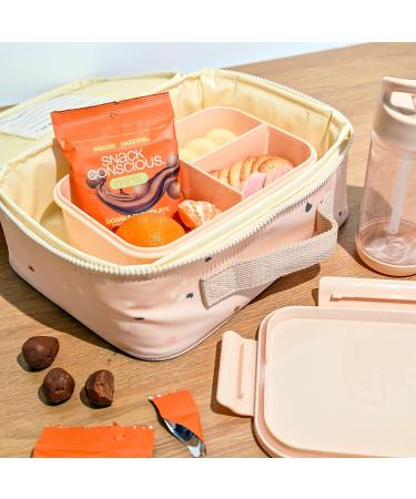 SNACK CONSCIOUS Nut Free Mini Cookie Dough Bites 12 x 50g High Protein Low Sugar Chocolate Chip Salted Caramel Double Chocolate School Safe Plant Based Gluten Free Vegan Non-GMO Made in Canada (12 x 50g Variety Pack) Variety Pack 600 g (Pack of 1) - Buy Online on GoSupps.com