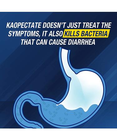 Kaopectate Multi-Symptom Anti-Diarrheal Caplets - 42 Count Pack - Upset Stomach Relief - New Version - Buy Online on GoSupps.com