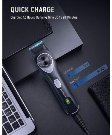 SUPRENT Beard Trimmer for Men | Adjustable Cordless Mustache Trimmer with 19 Length Settings | International Shipping Available - Buy Online on GoSupps.com