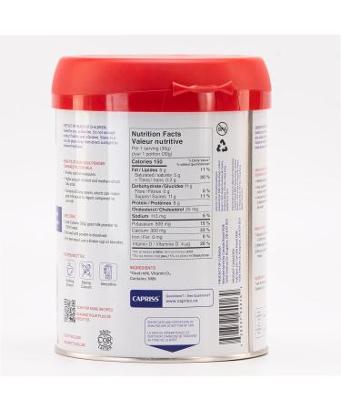CAPRISS Whole Goat Milk Powder 640g Vitamin D Enriched 100% Canadian Goat Milk No Antibiotics and rBST - Buy Online on GoSupps.com