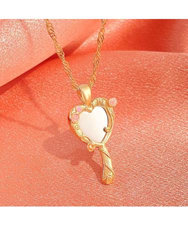 Oralgo's Vintage Trailer Necklace - Long Chain Jewelry for Women | Perfect for Weddings & Parties | Birth Silver Collarbone Accessory - Buy Online on GoSupps.com