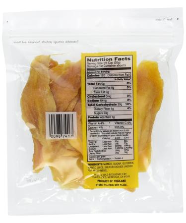Trader Joe's Soft & Juicy Mango Dried Fruit - 6 oz - Buy Online on GoSupps.com
