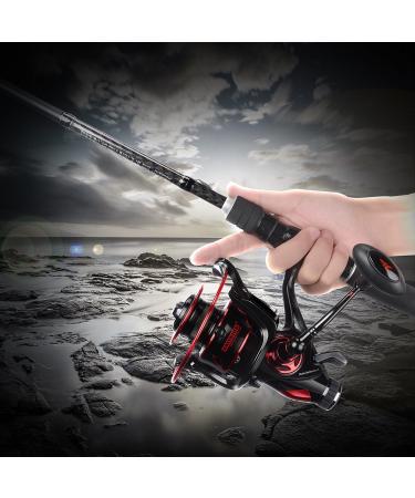KastKing Sharky Baitfeeder III Spinning Reel - 6000 Size with Carbon Fiber Drag and 10+1 SS BB for Live Liner Bait Fishing - Buy Online on GoSupps.com