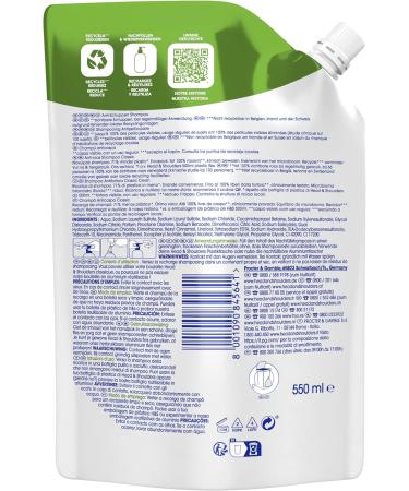 Head & Shoulders Classic Anti-Dandruff Shampoo Refill 3 x 550 ml Up to 100% Dandruff Removal Clinically Proven Dermatologically Tested - Buy Online on GoSupps.com
