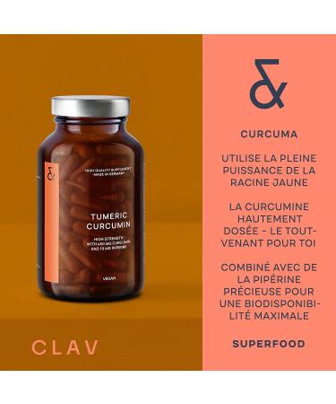 Vegan Turmeric Extract (120 Capsules) - 450mg Curcuminoids and 19mg Piperine - High Dosage - 95% Turmeric Curcumin - corresponds to min 15000mg Turmeric Powder per Capsule - for 4 Months - Buy Online on GoSupps.com