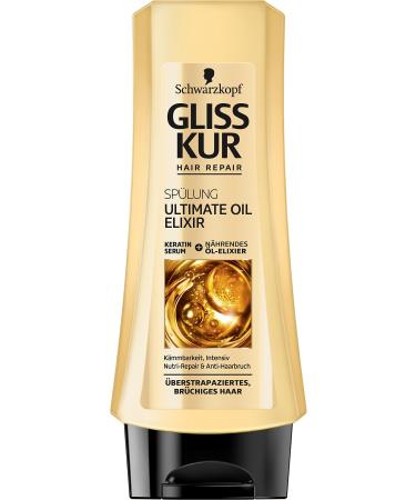 Schwarzkopf Gliss Kur Ultimate Oil Elixir Lot de 3 flacons de soin 200 ml
