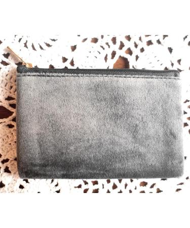 Morandi Color Suede Essential Oil Storage Ball Spray - Dark Gray | 5/15ml Cosmetic Organizer | 14.5x9.5cm - International Shipping Available - Buy Online on GoSupps.com