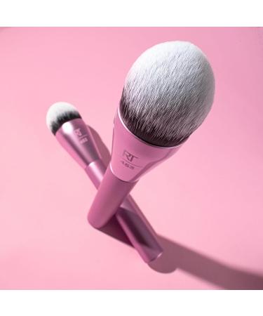 Real Techniques Power Pigment Blush Makeup Brush Cheek Brush For Liquid and Cream Blush Dense Synthetic Bristles Unique Pointed Shape For Precise Application Vegan and Cruelty Free 1 Count - Buy Online on GoSupps.com