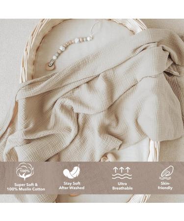Adjustable Strap Breastfeeding Cover - Lightweight Nursing Shawl in Khaki - Buy Online on GoSupps.com