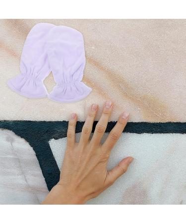 FOMIYES 1 Pair Hand Mask Care Wax Gloves Essential Oil Moisturizing Care Gloves Reusable Gloves Aloe Gloves Lotion Gloves Thicken Nursing Cover Handbag Paraffin Polyester White - Buy Online on GoSupps.com