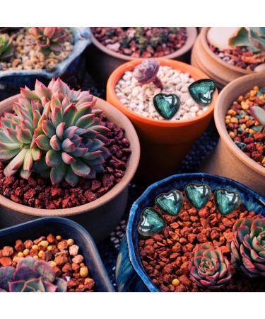 Palm Stones and Crystals - Natural Raw Stone Labradorite Reiki Healing Crystals with Heart Shape | Blue Moonstone Crystal Decoration for Living Room and Bedroom Fanghua - Buy Online on GoSupps.com