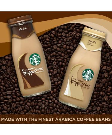 Starbucks Frappuccino 2 Flavor Variety Pack 9.5 Fl Oz (15 Count) - Buy Online on GoSupps.com