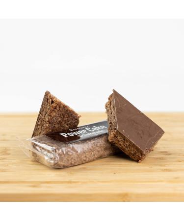Foodtastic Power Cake Chocolate - Handmade Oat Bar Energy Snacks | Delicious Flapjack Bars (30 x 120g) for International Shipping - Buy Online on GoSupps.com