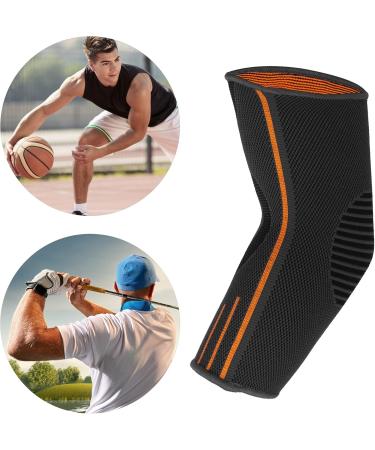 Buy VOCOSTE Thickened Elbow Pads - Breathable Protection Brace for Sports | M Size Gray Orange - Buy Online on GoSupps.com