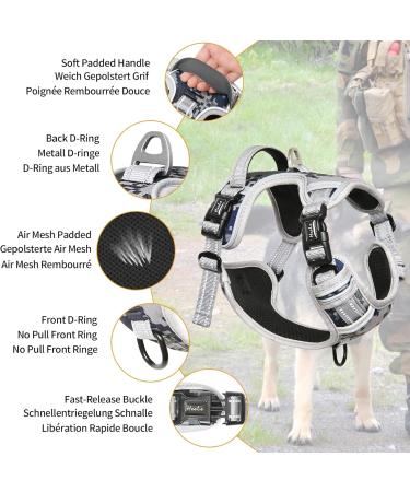 Shop Heele Dog Crockery & Harness for Small Dogs - Adjustable Front & Back Clips - International Shipping Available - Buy Online on GoSupps.com