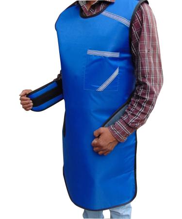 BOSKY Xray Protective Lead Apron with Thyroid Collar | .5mm Lead Equivalency | Radiation Protection Supplies - Buy Online on GoSupps.com