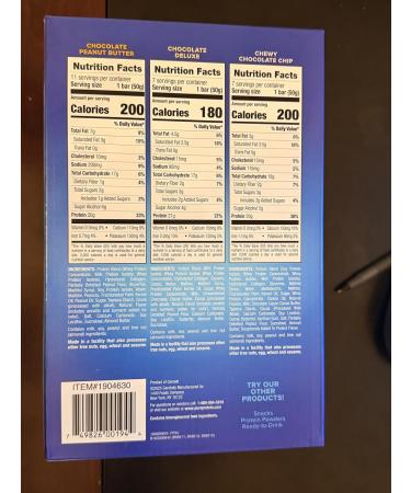 Pure Proteins Bars Nutrient Rich Snacks with High Protein for Energy Support Minimal Sugar Gluten-Free Variety Pack (25 Pack) - Buy Online on GoSupps.com