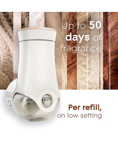 Glade PlugIns Cashmere Woods Air Freshener Refills - 3 Pack of 2.01 Fl Oz Scented Essential Oil for Home & Bathroom - Buy Online on GoSupps.com