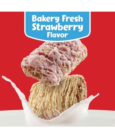 Kellogg's Frosted Mini Wheats Strawberry Cereal 14.3oz - Fiber Breakfast Snack for Kids - Buy Online on GoSupps.com