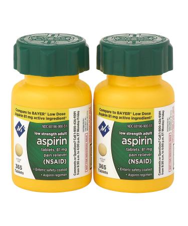 Member's Mark 81 mg Low Strength Aspirin (730 ct.)