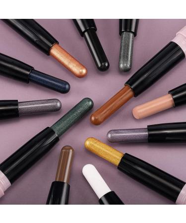 DELISOUL Cream Eyeshadow Stick - Long-Lasting Matte & Shimmer Eyeliner Pen for Neutral Eye Makeup | Waterproof Eye Shadow Pencil | Brown Orange Matte | Buildable Formula - Buy Online on GoSupps.com