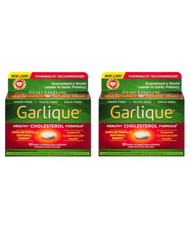 Garlique Caplets 60 Tablets (60 Count (Pack of 2))