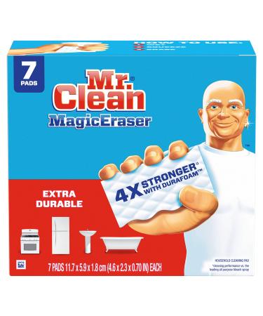 Magic Eraser Extra Durable Cleaning Pads with Durafoam, 7 Count - Buy Online on GoSupps.com