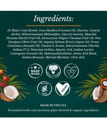 Loba Mane Curly Hair Oil - Infused with Buriti, Tucuma, and Argan Oil - Vegan & Organic Hair Serum for Deep Hydration (2oz) - Buy Online on GoSupps.com