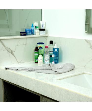 ERINA Cotton Hair Wrap Towel Pack of 2 - Super Soft Twist Turban with Button for Women - Great for Home, Hotels, Salons, Spas - Grey (2 Pack) - Buy Online on GoSupps.com