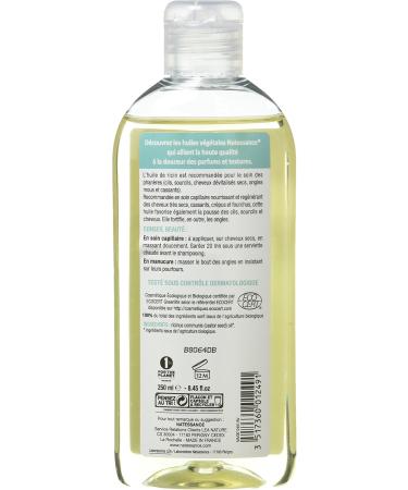 Natessance - Huile de Ricin Fortifiante Naturelle 250 ml - Lot de 2 - Buy Online on GoSupps.com