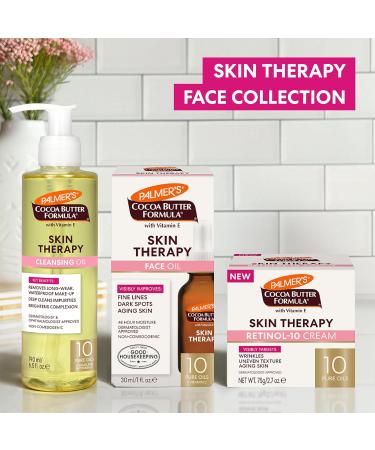 Palmer's Cocoa Butter Formula Face Cream Skin Therapy Retinol-10 Moisturizer 2.7 Oz Vitamin E & Hyaluronic Acid Helps Reduce Fine Lines & Uneven Skin Tone 48Hr Moisture Dermatologist Approved - Buy Online on GoSupps.com