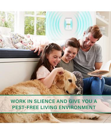 Ultrasonic Pest Repeller - Indoor Electronic Plug in Control for Roach, Rodent, Bugs, Mosquito, Spider - 6 Pack - Buy Online on GoSupps.com