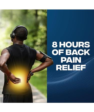 Advil Dual Action Back Pain Caplets - 250mg Ibuprofen & 500mg Acetaminophen for 8 Hours Relief - 72 Count - International Shipping Available - Buy Online on GoSupps.com