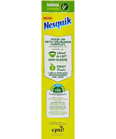 Nestl Nesquik Breakfast Cereal 500g Pack - Pack of 4 - Buy Online on GoSupps.com