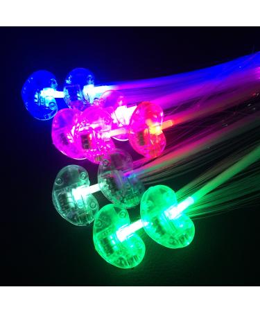 10 Pack Acooe LED Light Up Hair Barrettes for Party - Flashing Hair Accessories - Buy Online on GoSupps.com