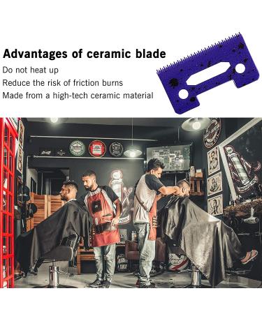Professional Stagger-Tooth Clipper Replacement Blades #2161 for Wahl Magic Clip - 2-Hole, Multicolor - Buy Online on GoSupps.com