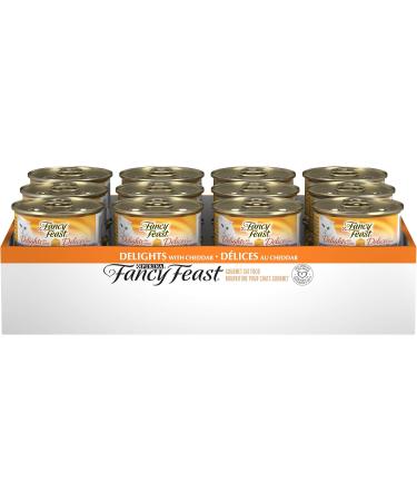 Fancy Feast Delights with Cheddar Grilled Turkey | Fancy Feast Gravy Lovers Variety Pack Wet Cat Food Cat Food + Cat Food (24 Pack) - Buy Online on GoSupps.com