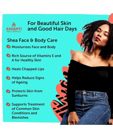 Creamy White Shea Butter Whipped Body Butter | 100% Natural Grade A African Shea Butter for Dry Skin Face & Hair (8oz - Buy Online on GoSupps.com