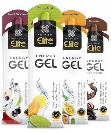 British Cycling Energy Gels | Fast-Acting 25g Dual Source Carbs | Electrolytes Sodium, Potassium & Calcium | Vegan (Apple & Blackcurrant) - Buy Online on GoSupps.com