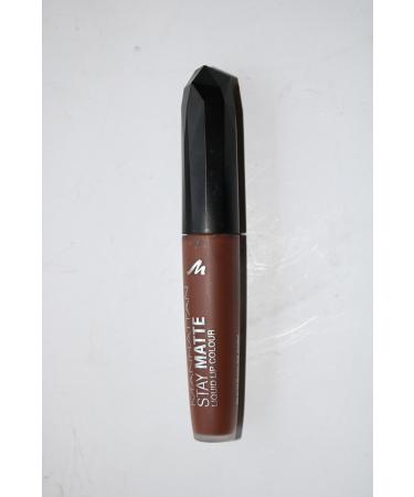Manhattan Stay Matte Liquid Lip Colour No. 001 Wall-Nut Street Contents: 5.5ml liquid lip colour. Lipstick