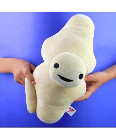 I Heart Guts Knee Joint Plush Toy - Kneed for Speed Stuffed Pillow Gift for Surgery Recovery Perfect for Doctors & Physical Therapists - Buy Online on GoSupps.com