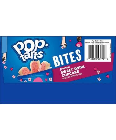 Pop-Tarts Baked Pastry Bites  Kids Snacks  School Lunch  Frosted Sweet Swirl Cupcake  25.6oz Box (28 Bags) - Buy Online on GoSupps.com