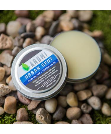 Aromi Solid Cologne | Woodsy Men's Fragrance White Pepper Musk and Cedar Scent Vegan Cruelty-free Travel Gift Day Night Concentrated (Urban Gent) - Buy Online on GoSupps.com