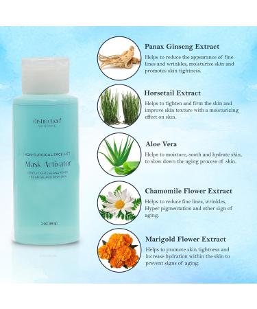 Distinction Firmalift Instant Firming Face Lift Powder & Activator Combo - Anti-Aging Solution for Tightening Skin Reducing Fine Lines & Wrinkles - Radiant Youthful Glow - Buy Online on GoSupps.com